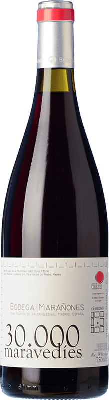 14,95 € Envoi gratuit | Vin Rouge Marañones Treintamil Maravedíes Crianza D.O. Vinos de Madrid La communauté de Madrid Espagne Syrah, Garnacha — Grenache Bouteille 75 cl
