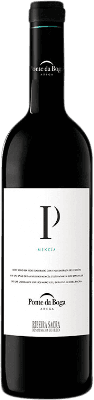 11,95 € Free Shipping | Red wine Ponte da Boga D.O. Ribeira Sacra Galicia Spain Mencía Bottle 75 cl