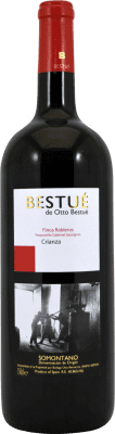 19,95 € Envio grátis | Vinho tinto Otto Bestué Finca Rableros D.O. Somontano Aragão Espanha Tempranillo, Cabernet Sauvignon Garrafa Magnum 1,5 L