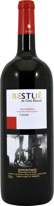19,95 € Free Shipping | Red wine Otto Bestué Finca Rableros D.O. Somontano Catalonia Spain Tempranillo, Cabernet Sauvignon Magnum Bottle 1,5 L