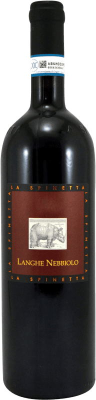 31,95 € Spedizione Gratuita | Vino rosso La Spinetta D.O.C. Langhe Italia Nebbiolo Bottiglia 75 cl