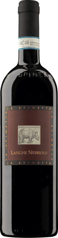 33,95 € Spedizione Gratuita | Vino Rosso La Spinetta D.O.C. Langhe Italia Nebbiolo 75 cl
