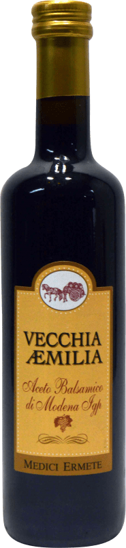 6,95 € Envío gratis | Aceite de Oliva Medici Ermete Vecchia Aemilia Aceto Modena Italia Botella Medium 50 cl