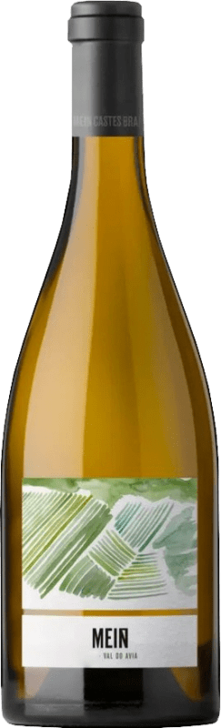 18,95 € Бесплатная доставка | Белое вино Viña Meín O Pequeno Mein D.O. Ribeiro Галисия Испания Torrontés, Godello, Treixadura, Albariño бутылка 75 cl