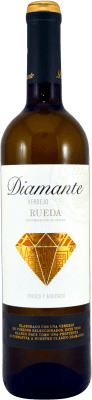 5,95 € Spedizione Gratuita | Vino Bianco Bodegas Franco Españolas Diamante D.O. Rueda Castilla y León Spagna Verdejo 75 cl