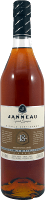 66,95 € Kostenloser Versand | Armagnac Janneau Frankreich 18 Jahre 70 cl