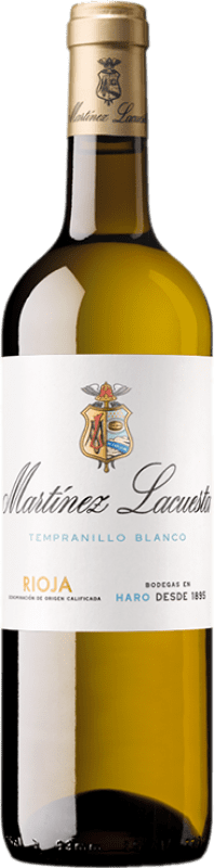 11,95 € Spedizione Gratuita | Vino Bianco Martínez Lacuesta D.O.Ca. Rioja La Rioja Spagna Tempranillo 75 cl