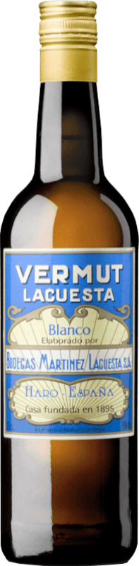 13,95 € Envío gratis | Vermut Martínez Lacuesta Blanco España Botella 75 cl