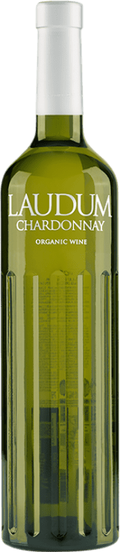 7,95 € Бесплатная доставка | Белое вино Bocopa Laudum D.O. Alicante Сообщество Валенсии Испания Chardonnay — Шардоне Organic — Органический 75 cl