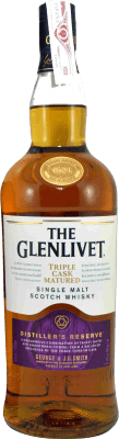 43,95 € 免费送货 | 威士忌单一麦芽威士忌 Glenlivet 预订 英国 瓶子 1 L