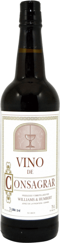 8,95 € Бесплатная доставка | Креплёное вино Williams & Humbert Vino Santo Consagración de Misa — Святое вино для освящения мессы Испания 75 cl