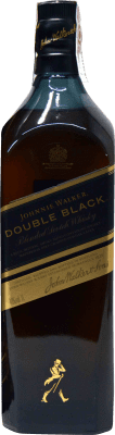 43,95 € Envio grátis | Whisky Blended Johnnie Walker Double Black Reino Unido Garrafa 70 cl