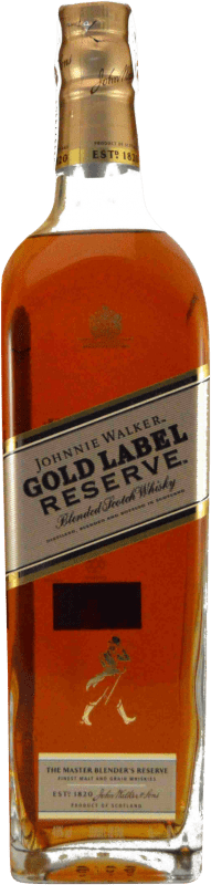 69,95 € Kostenloser Versand | Whiskey Blended Johnnie Walker Gold Label Reserve Großbritannien Flasche 1 L