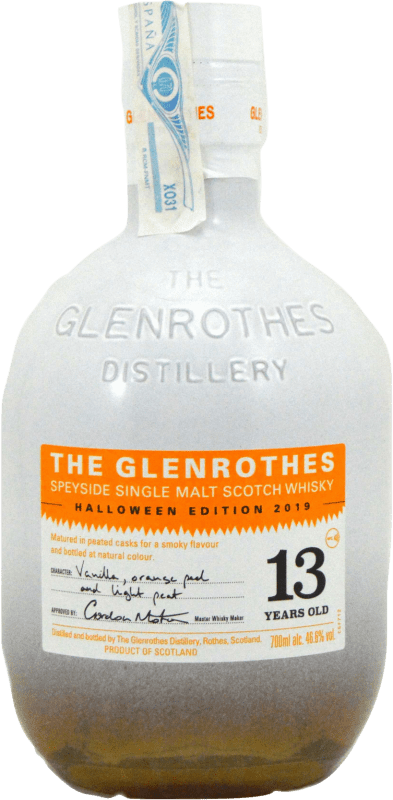 146,95 € Free Shipping | Single Malt Whisky Glenrothes Halloween White, Limited Edition Speyside United Kingdom 13 Years 70 cl