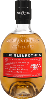 102,95 € Kostenloser Versand | Whiskey Single Malt Glenrothes Maker's Cut Speyseite Großbritannien Flasche 70 cl