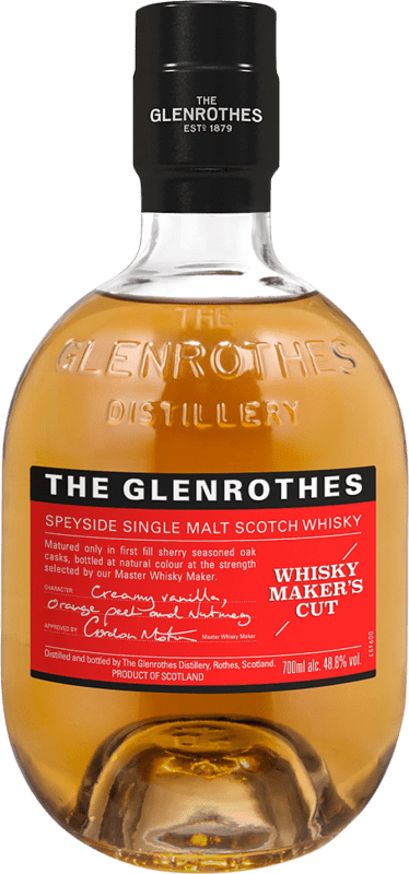 97,95 € 免费送货 | 威士忌单一麦芽威士忌 Glenrothes Maker's Cut 斯佩塞 英国 瓶子 70 cl