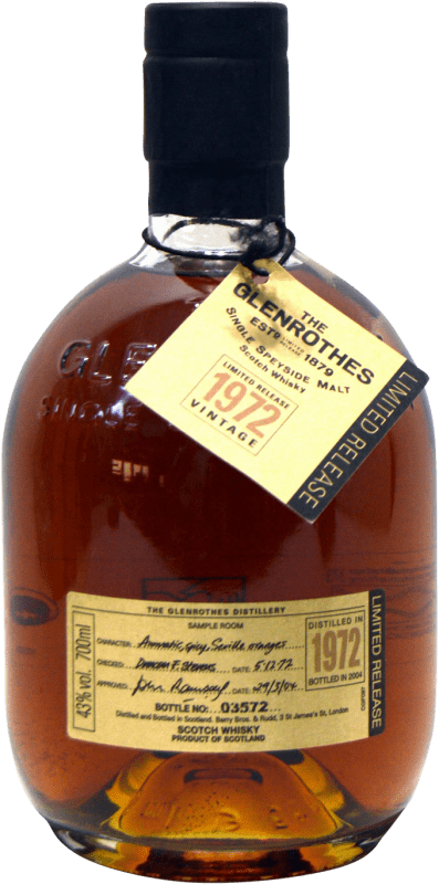 1 754,95 € Envoi gratuit | Whisky Single Malt Glenrothes Vintage Royaume-Uni 70 cl