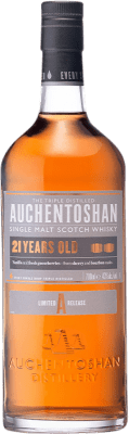 149,95 € 免费送货 | 威士忌单一麦芽威士忌 Auchentoshan 低地 英国 21 岁 瓶子 70 cl