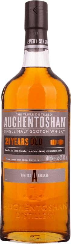 149,95 € Envoi gratuit | Single Malt Whisky Auchentoshan Royaume-Uni 21 Ans Bouteille 70 cl