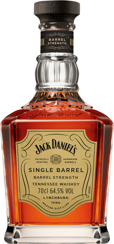 117,95 € Envoi gratuit | Whisky Bourbon Jack Daniel's Cask Strength — Brut de Fût, Single Barrel — Fût Unique États Unis Bouteille 70 cl