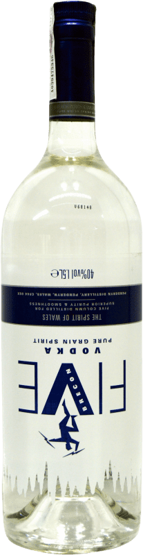 34,95 € Envio grátis | Vodka Penderyn Brecon Five Reino Unido Garrafa Magnum 1,5 L