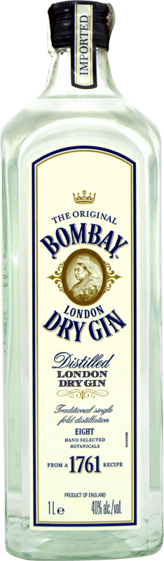 19,95 € Free Shipping | Gin Bombay Original Gin United Kingdom Bottle 1 L