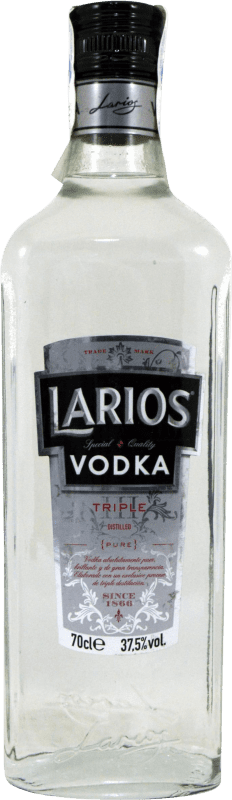 8,95 € Envio grátis | Vodca Larios Espanha Garrafa 70 cl