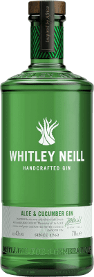 23,95 € Free Shipping | Genever Gin Whitley Neill Aloe & Cucumber Gin United Kingdom Bottle 70 cl