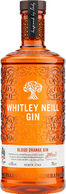 29,95 € Envío gratis | Ginebra Whitley Neill Blood Orange Gin Reino Unido Botella 70 cl