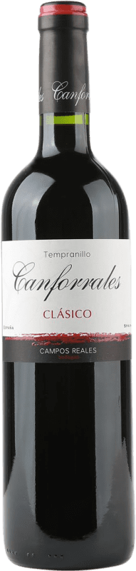 7,95 € Envoi gratuit | Vin Rouge Campos Reales Canforrales Classique D.O. La Mancha Castilla La Mancha Espagne Tempranillo Bouteille 75 cl