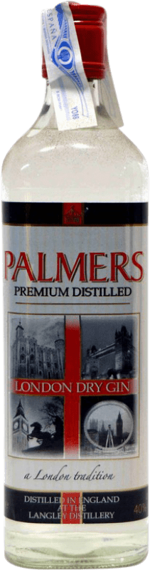 14,95 € Spedizione Gratuita | Gin Langley's Gin Palmers London Dry Regno Unito Bottiglia 70 cl