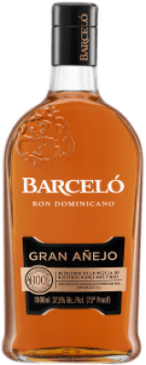 24,95 € Envio grátis | Rum Barceló Gran Añejo República Dominicana Garrafa 1 L