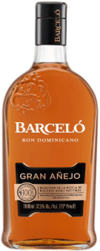 23,95 € Free Shipping | Rum Barceló Gran Añejo Dominican Republic Bottle 1 L