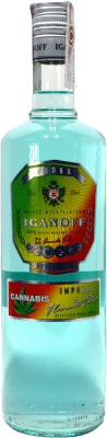 11,95 € Envío gratis | Vodka Jodhpur Iganoff Cannabis España Botella 1 L