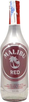 8,95 € Spedizione Gratuita | Schnapps Malibu Red — Edizione Rossa Barbados 70 cl Coconut — Cocco