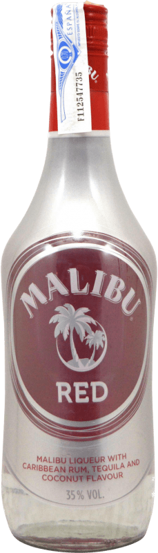 8,95 € Envío gratis | Schnapp Malibu Red España Botella 70 cl