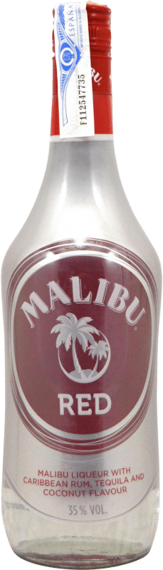 8,95 € Free Shipping | Schnapps Malibu Red Edition Barbados 70 cl Coconut