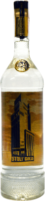44,95 € 送料無料 | ウォッカ Stolichnaya Gold — ゴールドエディション ロシア連邦 1 L