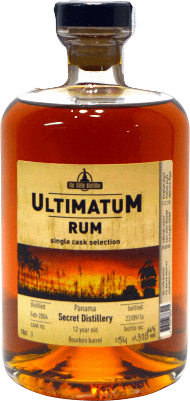 32,95 € Envio grátis | Rum Loch Lomond Ultimatum Single Cask Panama Panamá Garrafa 70 cl