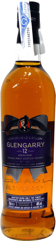 36,95 € Spedizione Gratuita | Whisky Single Malt Loch Lomond Glengarry Regno Unito 12 Anni Bottiglia 70 cl