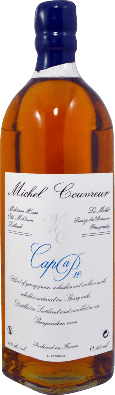 75,95 € Kostenloser Versand | Whiskey Single Malt Michel Couvreur Cap A Pie Großbritannien Flasche 70 cl