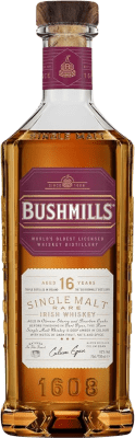 103,95 € 免费送货 | 威士忌单一麦芽威士忌 Bushmills 爱尔兰 16 岁 瓶子 70 cl