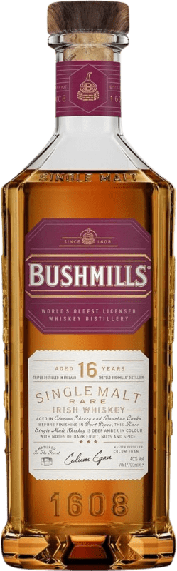 122,95 € Envoi gratuit | Whisky Single Malt Bushmills Irlande 16 Ans 70 cl
