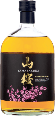 71,95 € Envío gratis | Whisky Blended Sasa-no-kawa Shuzo Yamazakura Fine Japón Botella 70 cl
