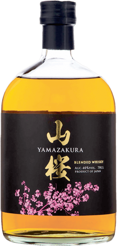 71,95 € Envío gratis | Whisky Blended Sasa-no-kawa Shuzo Yamazakura Fine Japón Botella 70 cl