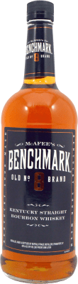 21,95 € 免费送货 | 波本威士忌 Buffalo Trace Benchmark Old Nº 8 Brand 美国 瓶子 1 L