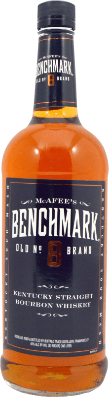 29,95 € Kostenloser Versand | Whisky Bourbon Buffalo Trace Benchmark Old Nº 8 Brand Vereinigte Staaten Flasche 1 L