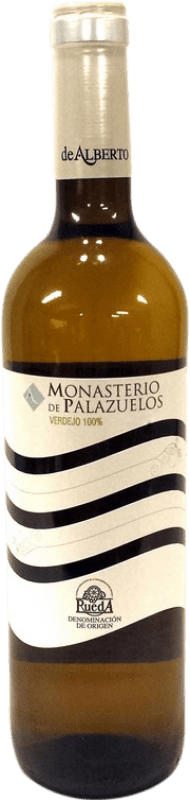 7,95 € Kostenloser Versand | Weißwein Alberto Gutiérrez Monasterio de Palazuelos D.O. Rueda Kastilien und León Spanien Verdejo Flasche 75 cl