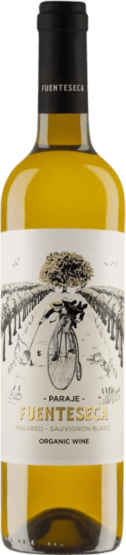 10,95 € 免费送货 | 白酒 Sierra Norte Fuenteseca Macabeo Sauvignon Blanc D.O. Utiel-Requena 巴伦西亚社区 西班牙 Macabeo, Sauvignon White 瓶子 75 cl