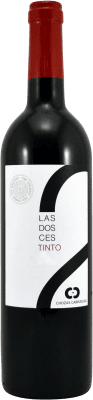 6,95 € 免费送货 | 红酒 Chozas Carrascal Las Dos Ces D.O. Utiel-Requena 巴伦西亚社区 西班牙 Bobal 瓶子 75 cl